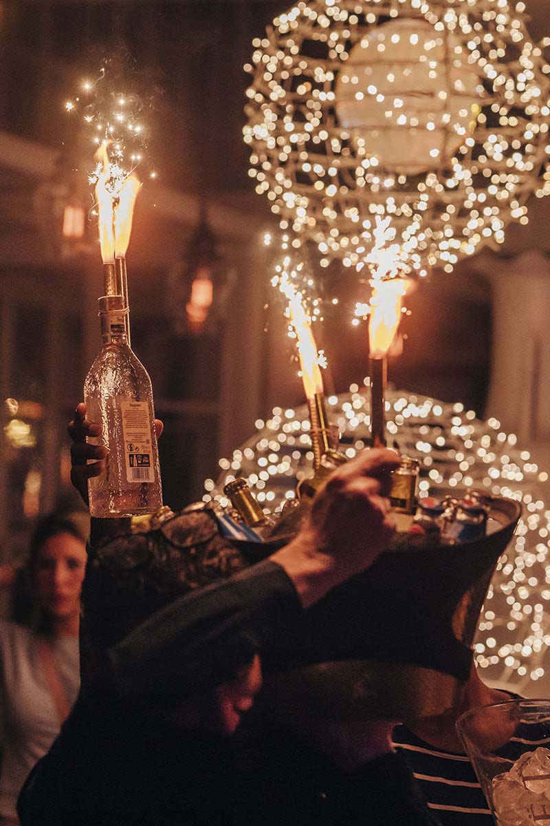 restaurante con espectaculo noche